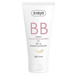 Ziaja Bb Cream Pieles Normales, Secas y Sensibles Spf15 Natural 50ml