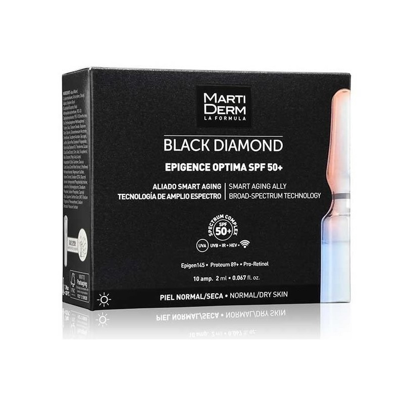 Martiderm Black Diamond Epigence Optima Spf50 10 Ampoule