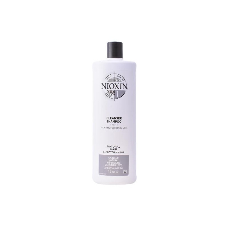 Nioxin System 1 Shampoo Volumizing Weak Fine Hair 1000ml