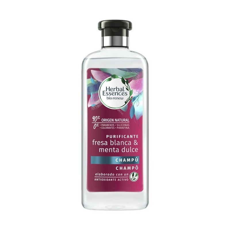 Herbal Essences Shampooing Strawberry & Sweet Mint Clean 400ml