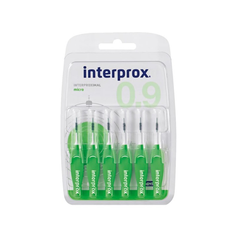 Interprox 0.9 Interproximaux Micro 6 Unités