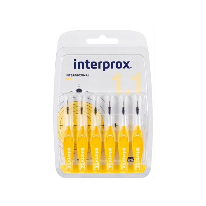 Interprox 1.1 Interproximaux Mini 6 Unités