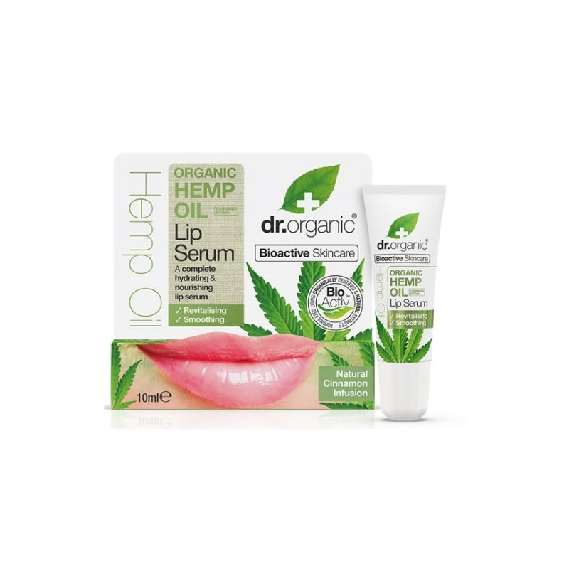 Dr. Organic Hemp Oil Lip Serum 10ml