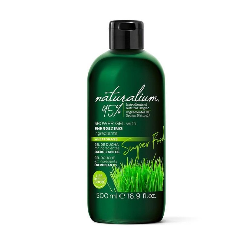 Naturalium Super Food Wheatgrass With Energizing Shower Gel 500ml