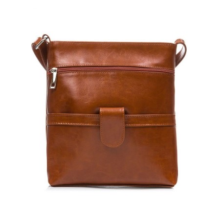 Sac en cuir naturel model 173191 Galanter