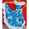 Ensemble sega Hibiscus Lontan turquoise 36/42