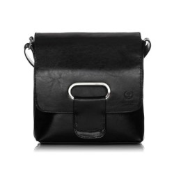 Sac en cuir naturel model 173157 Galanter