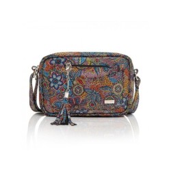 Sac en cuir naturel model 173181 Galanter