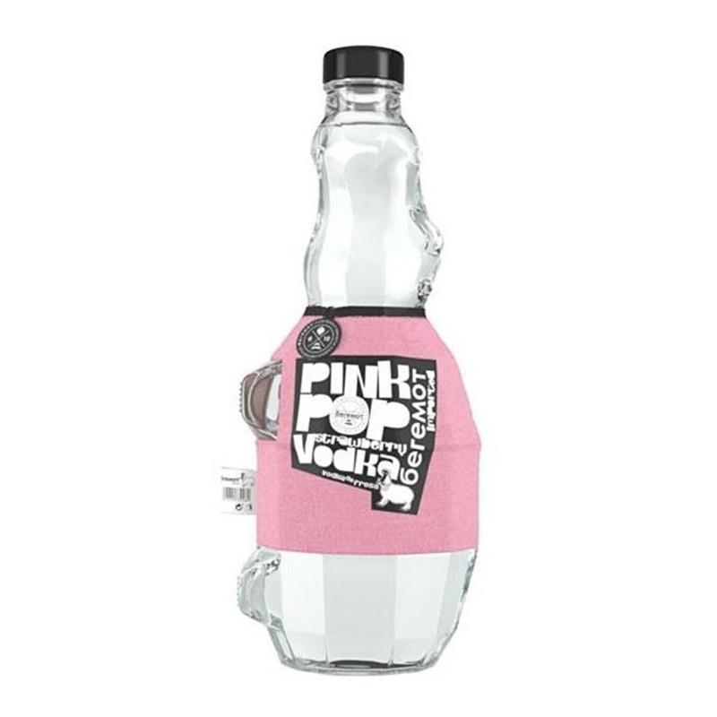 Vodka Beremot Pink Pop Strawberry
