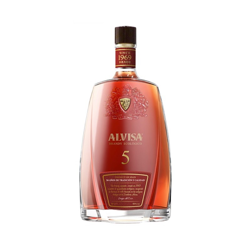 Brandy Ecológico Alvisa 5 años