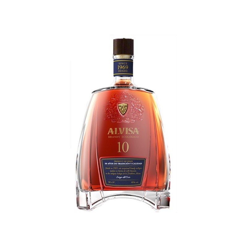 Brandy Ecológico Alvisa 10 años