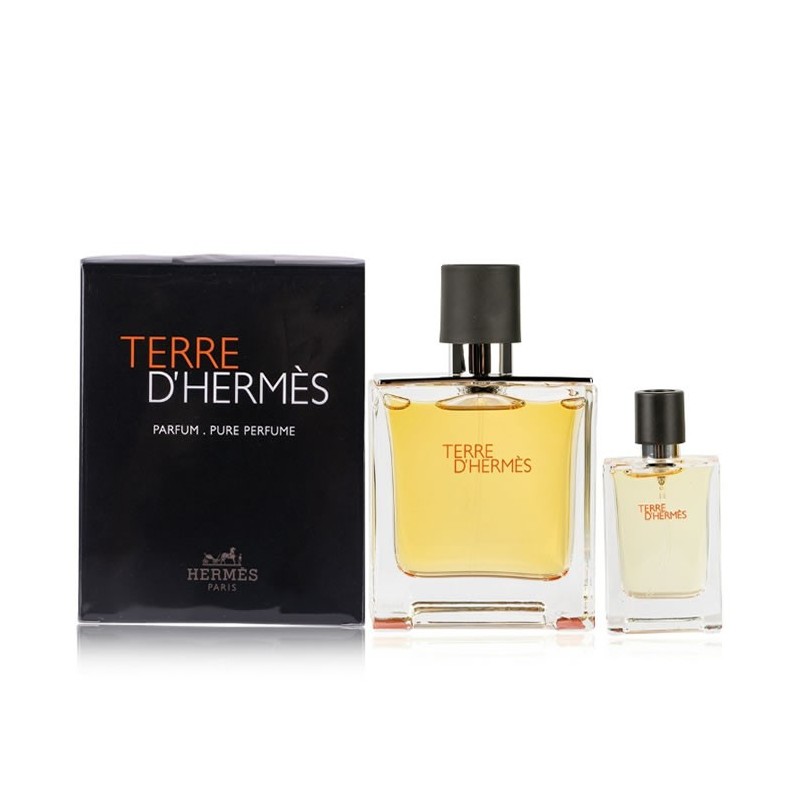 Hermes Terre D'hermes Eau De Parfum Vaporisateur 75ml Coffret 2 Produits
