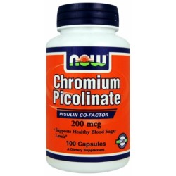 Now Chromium Picolinate 100 Caps