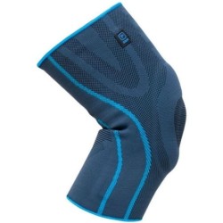 Genouillère élastique avec rembourrage en silicone et stabilisateurs latéraux T.XL