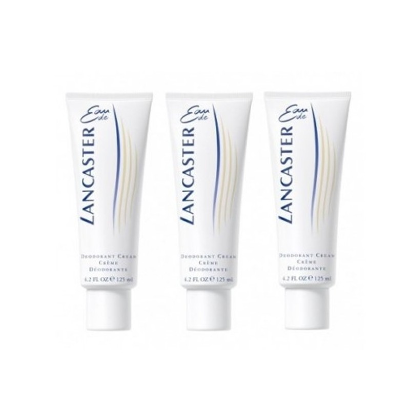 Lancaster Eau De Lancaster Déodorant Crème 3x125ml