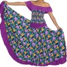 Robe sega taille 48 Lontan 2 Fleurs pro parme