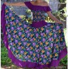 Robe sega taille 48 Lontan 2 Fleurs pro parme