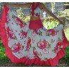 Robe sega papiyon pro blanc rose 36/42