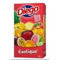 Jus de fruits Diego Exotique 1litre