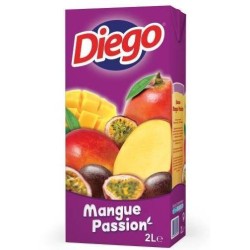 Jus fruits Diego Mangue Passion 2 litres
