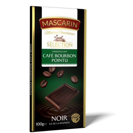 Chocolat Mascarin Croustillant Noir Café Bourbon Pointu