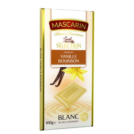 Chocolat Mascarin Fondant Blanc Vanille Bourbon