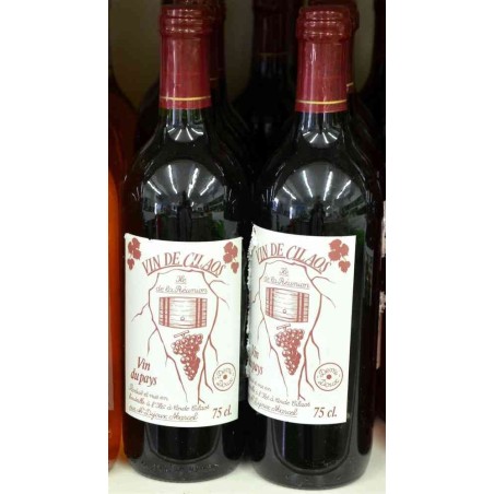 Vin Cilaos Réunion traditionnel demi-doux Rouge 75 cl