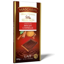 Chocolat Mascarin Croustillant lait Biscuit Cannelle