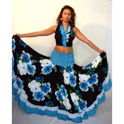 Robe sega 8 ans enfant Papillon pro bleu roi