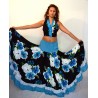 Robe sega 8 ans enfant Papillon pro bleu roi